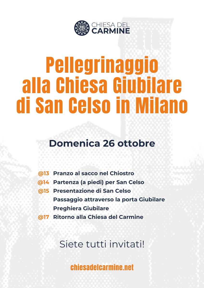 Pellegrinaggio alla Chiesa Giubilare